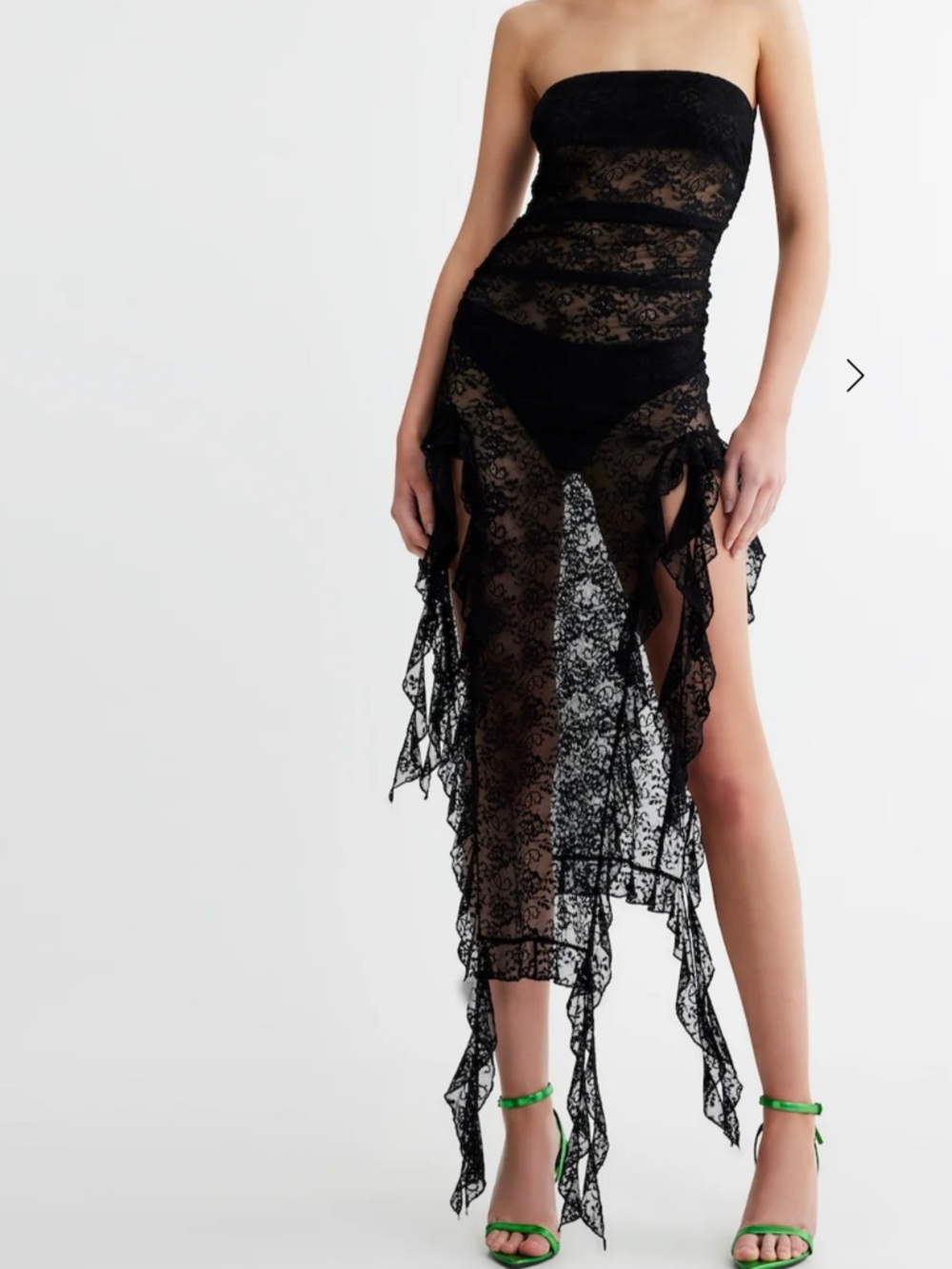 LIONESS RENDEZVOUS DRESS ONYX - Picture 2 of 9